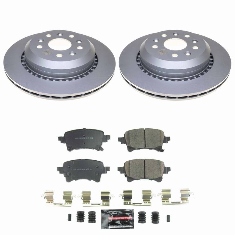 Jeep Gladiator Brake Kit - Rear - PowerStop - Z23 Coated - `20-`25