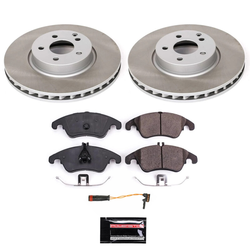 Jeep Wrangler Brake Kit - Front + Rear - PowerStop - Z23 Evolution Sport + Carbon-Fiber Ceramic Pads + Drilled & Slotted Rotors + Brake Drums - `01-`06
