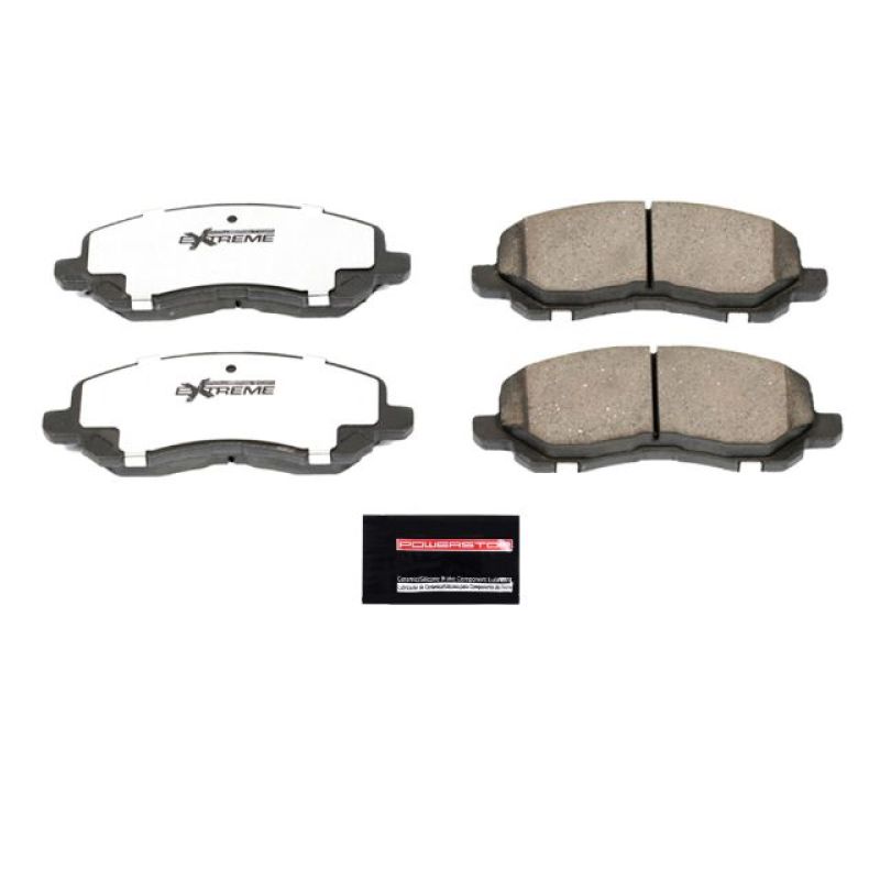 Jeep Caliber Brake Pads - Front - PowerStop - Z26 Extreme Street with Hardware - `07-`12