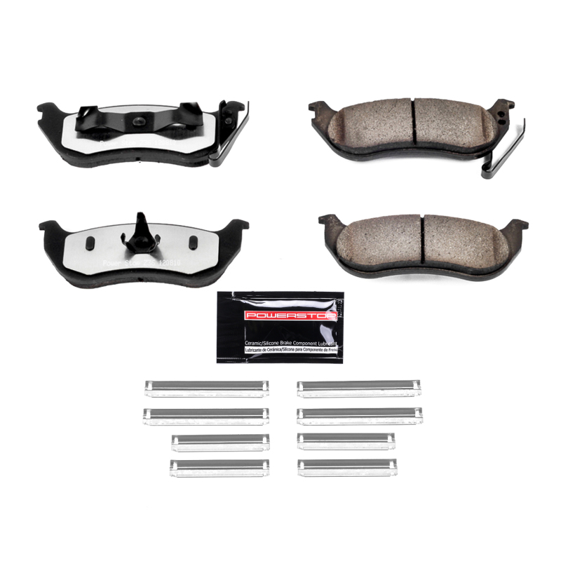 Jeep Liberty Brake Pads - Rear - PowerStop - Z36 Truck & Tow - `03-`07