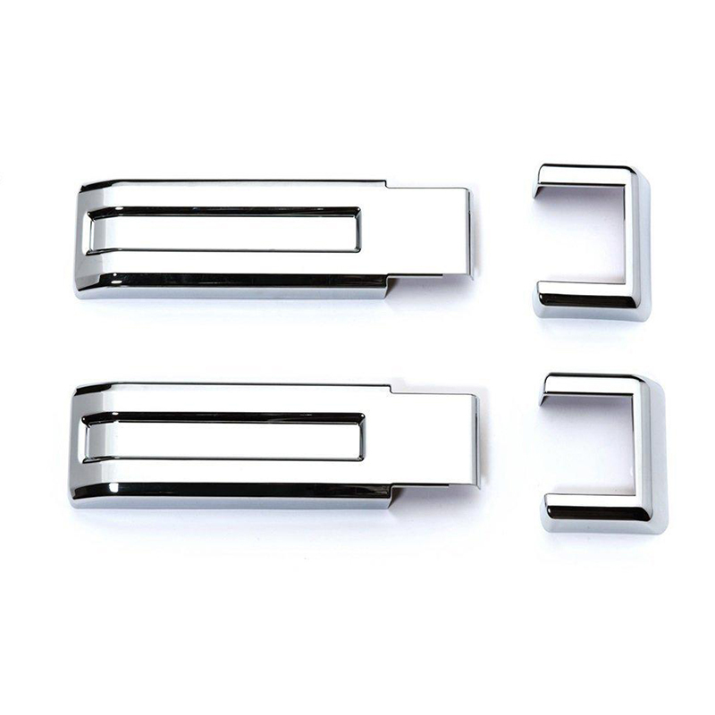 Jeep Wrangler Rear Hinge Cover - Putco - Chrome - `07-`18