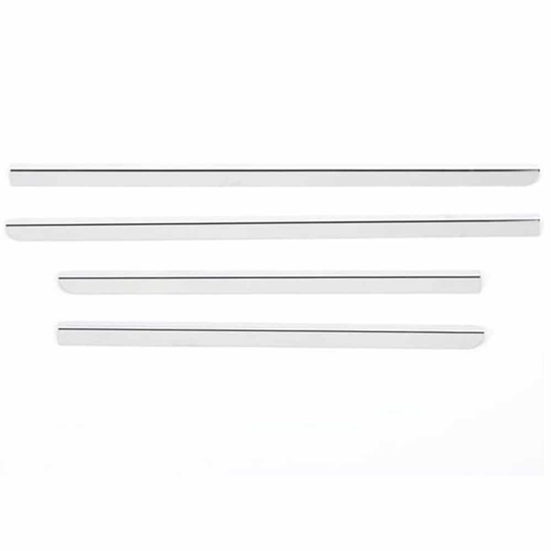Jeep Wrangler Window Trim Accents - Putco - Stainless Steel - `07-`18