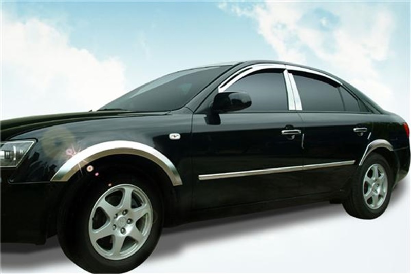 Jeep Wrangler Window Trim Accents - Putco - Stainless Steel - `07-`18