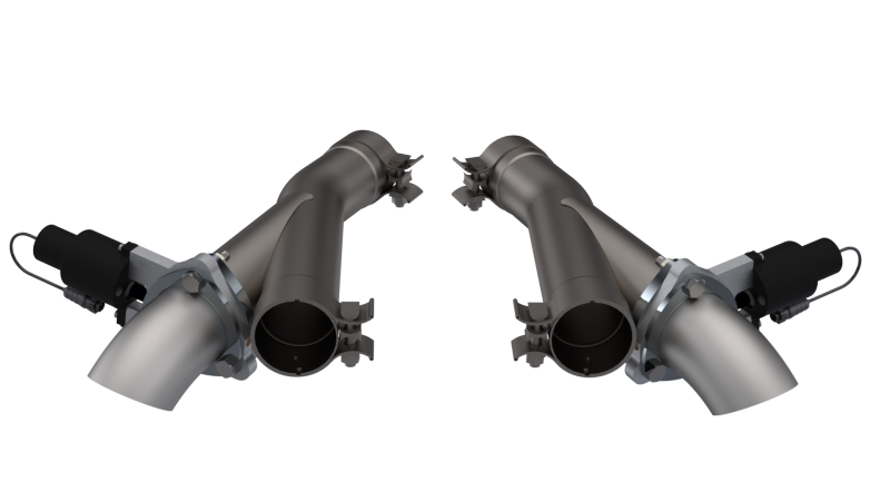 Jeep Grand Cherokee SRT Trackhawk Performance Exhaust - QTP - Aggressor Cutout Pipes - `12-`22