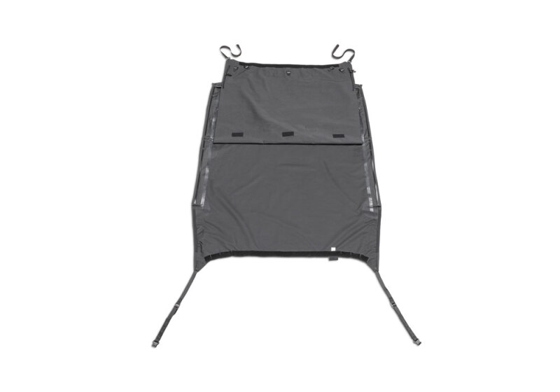 Jeep Wrangler Unlimited Frameless Soft Top - Rampage - Sailcloth - Black Diamond - `07-`18