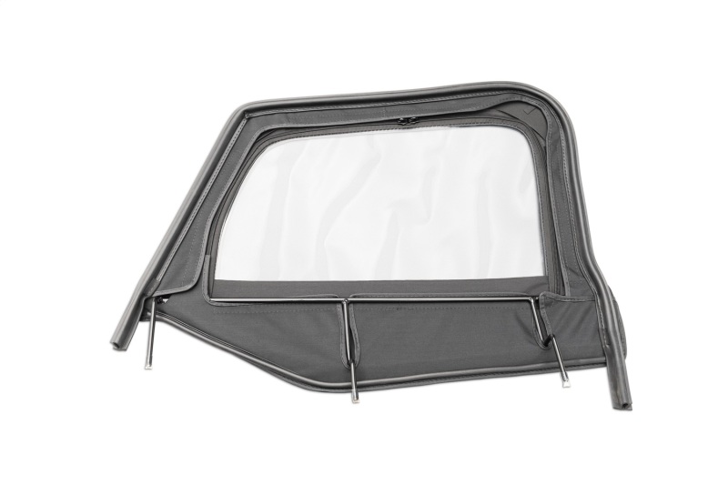 Jeep Wrangler Complete Soft Top - Rampage - Complete Top Kit with Frame and Hardware - Black Diamond - `97-`06