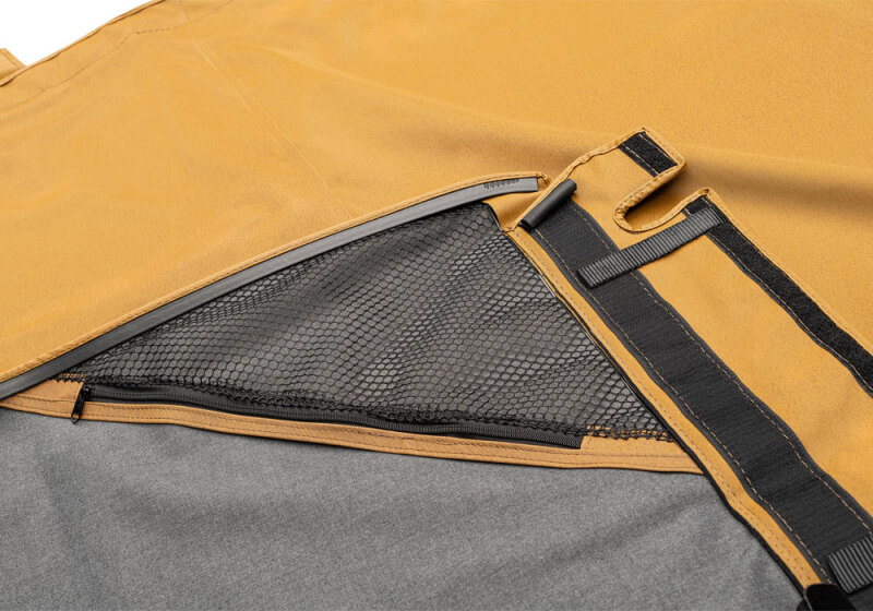 Jeep Wrangler Complete Soft Top - Rampage - Complete Kit for Full Steel Doors - Spice Denim - `97-`06