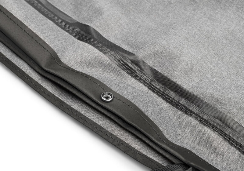 Jeep Wrangler Complete Soft Top - Rampage - Includes Frame, Hardware, and Tinted Windows - Black Diamond - `97-`06