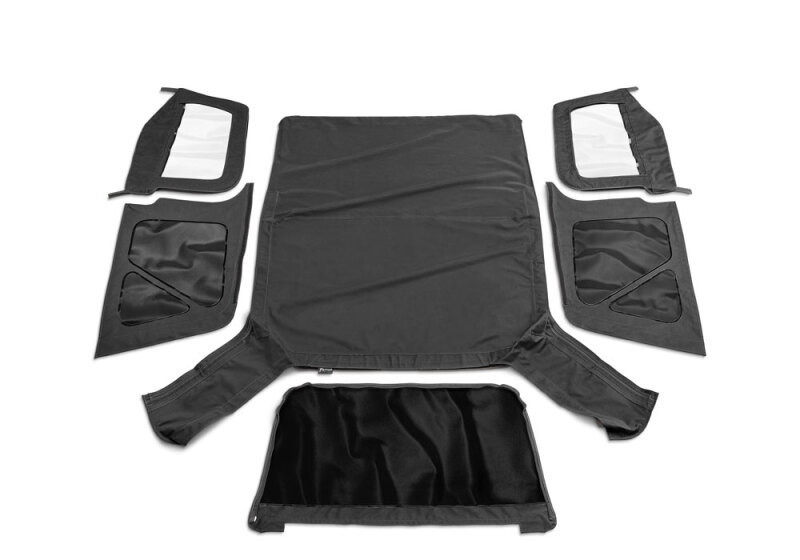 Jeep Wrangler Replacement Soft Top - Rampage - OEM Replacement - Black Denim - `97-`06