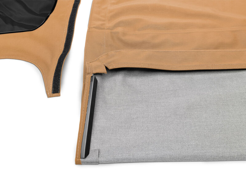 Jeep Wrangler TJ Soft Top - Rampage - OEM Replacement - Spice - `97-`06