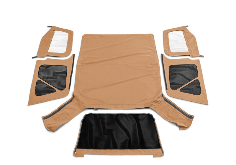 Jeep Wrangler TJ Soft Top - Rampage - OEM Replacement - Spice - `97-`06