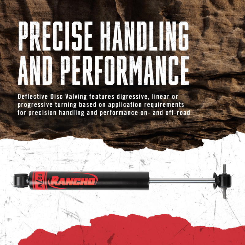 Jeep Wrangler Shocks - Rancho - RS7MT - Black satin - `18-`21