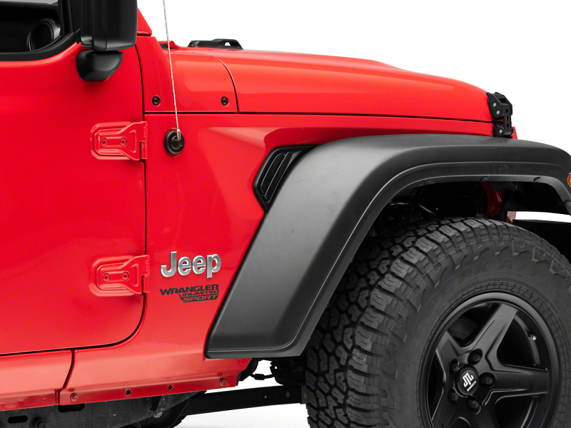 Jeep Wrangler JK Fender Vent LED Lights - Raxiom - Axial Series - Amber - `07-`18