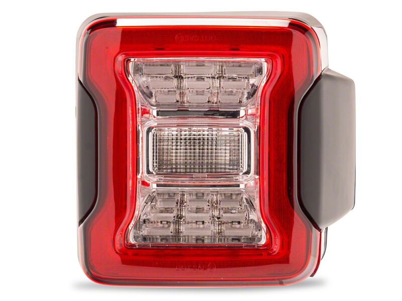 Jeep Wrangler LED Taillights - Raxiom - Clear Housing- Clear Lens - `07-`18