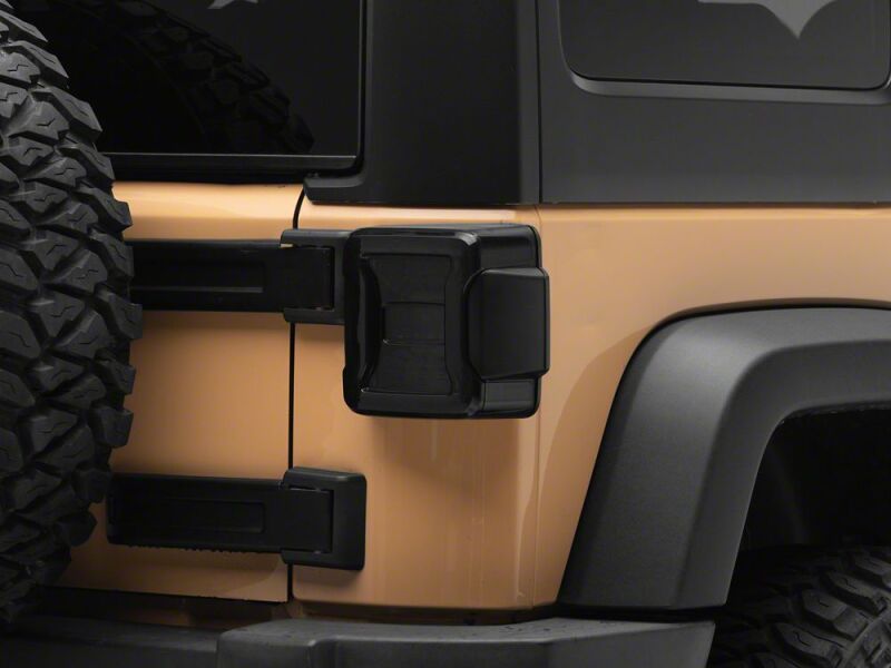 Jeep Wrangler JK LED Taillights - Raxiom - Axial Series JL Style - Smoked - `07-`18