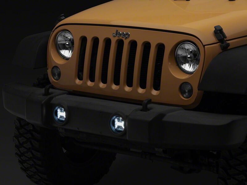 Jeep Wrangler Fog Lights - Raxiom - Axial Series Vision LED - `07-`18
