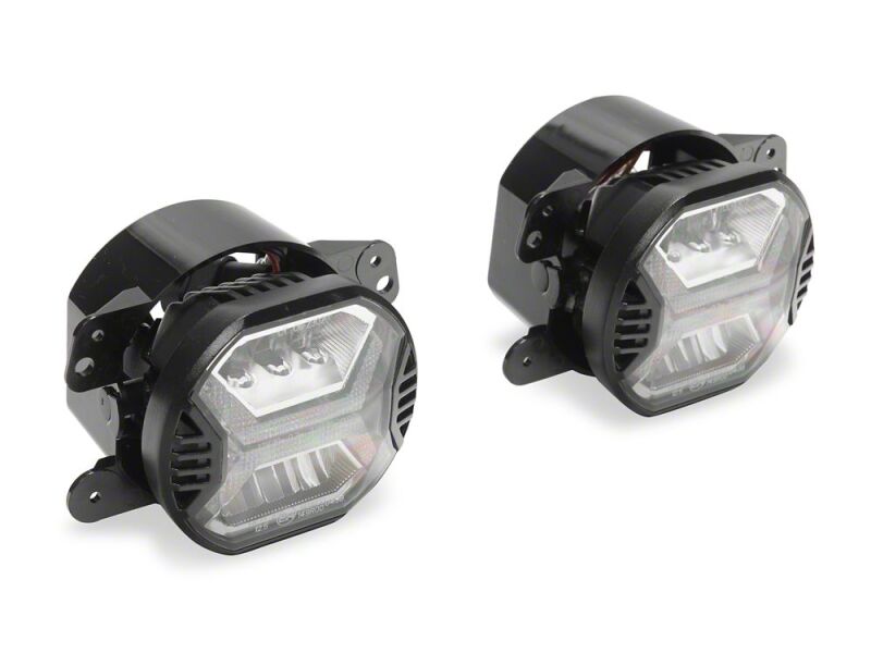 Jeep Wrangler Fog Lights - Raxiom - Axial Series Vision LED - `07-`18