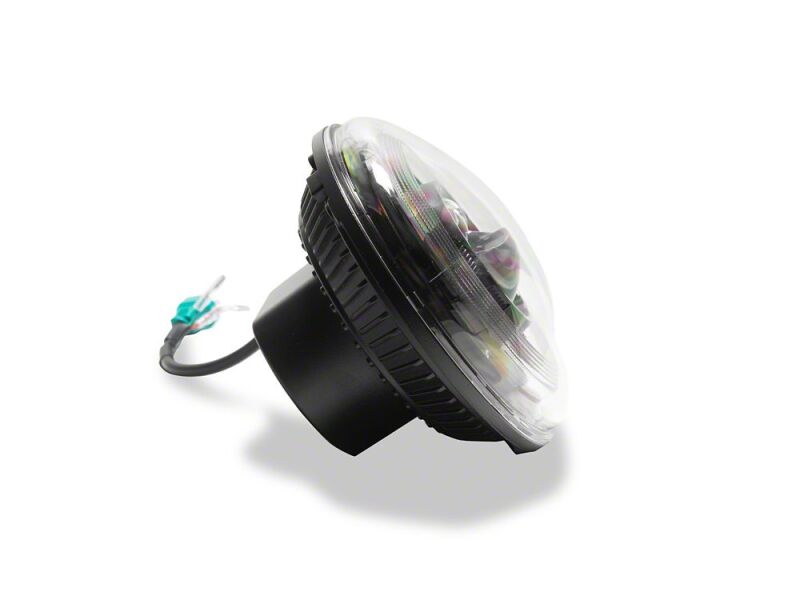 Jeep Wrangler JK LED Headlights - Raxiom - V2 Dragon Eye - Black Housing - `07-`18
