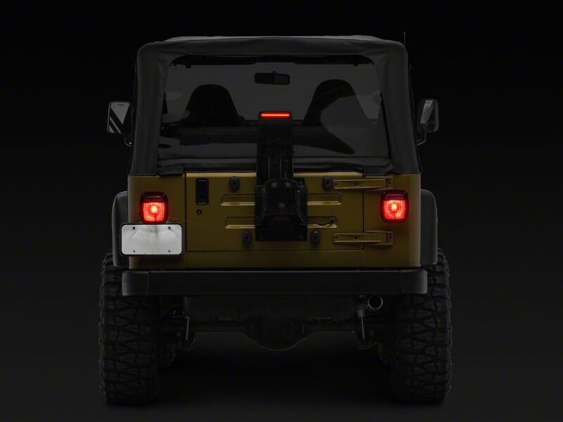 Jeep Wrangler TJ Brake Light - Raxiom - LED Third - Smoked - `97-`06