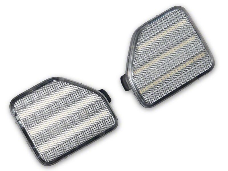 Jeep Wrangler JL Reflector Lamps - Rear - Raxiom - LED - Clear - `18-`26