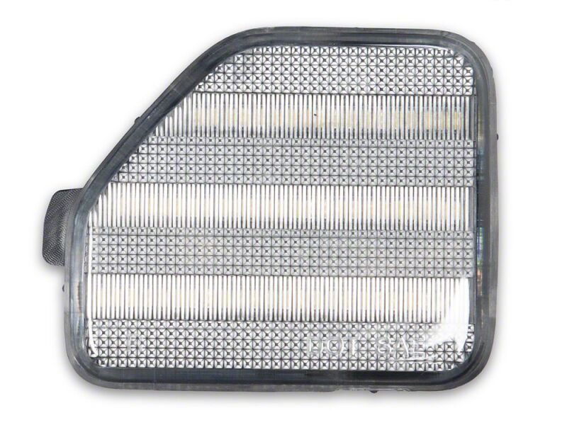 Jeep Wrangler JL Reflector Lamps - Rear - Raxiom - LED - Clear - `18-`26
