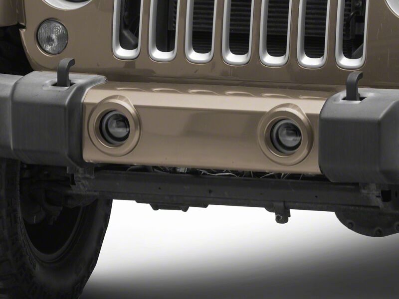 Jeep Wrangler Fog Lights - Raxiom - V2 LED Switchback with Amber Turn Signal and Halo Rings - `07-`18
