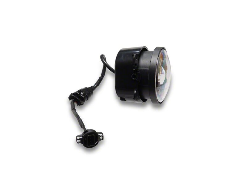 Jeep Wrangler JK Fog Lights - Raxiom - V2 LED Switchback with Amber Turn Signal and Halo Rings - `07-`18