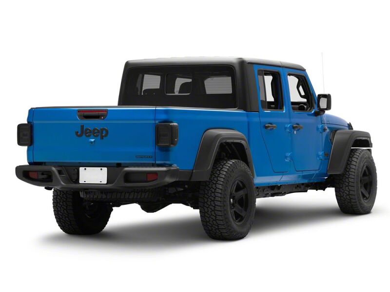 Jeep Gladiator JT LED Taillights - Raxiom - Axial Series - Black Housing, Smoked Lens - `20-`26