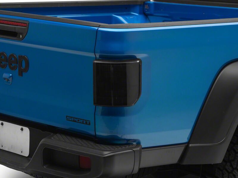 Jeep Gladiator LED Taillights - Raxiom - Low Profile - Black Housing- Smoked Lens - `20-`26
