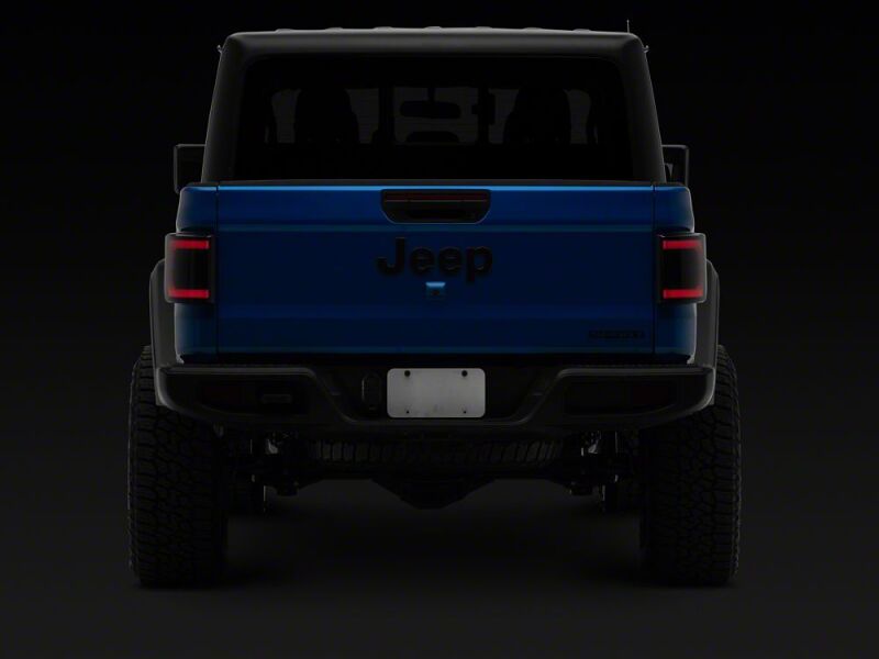 Jeep Gladiator LED Taillights - Raxiom - Low Profile - Black Housing- Smoked Lens - `20-`26