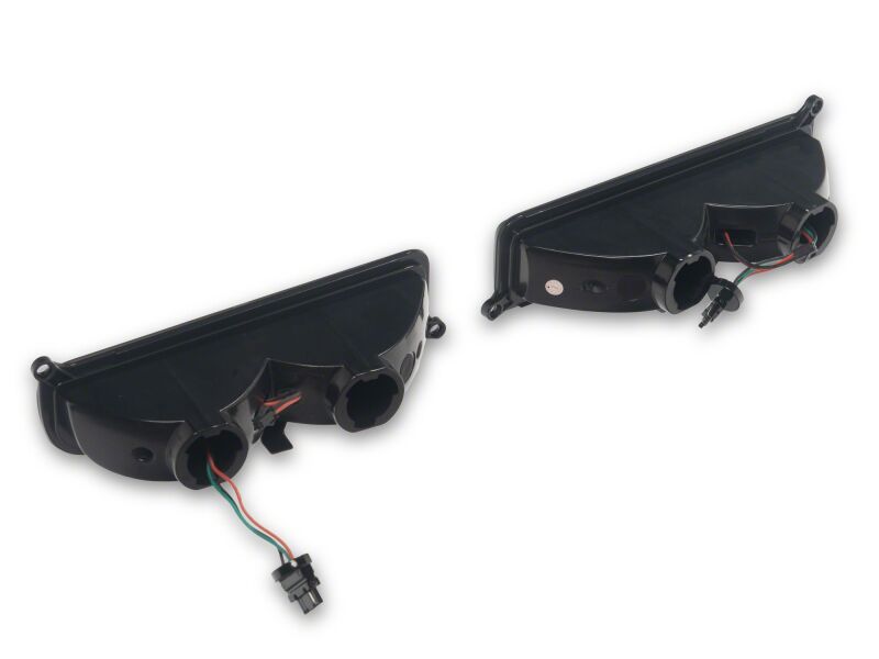 Jeep Cherokee XJ Side Markers - Front - Raxiom - LED, Black Housing - Smoked - `97-`01