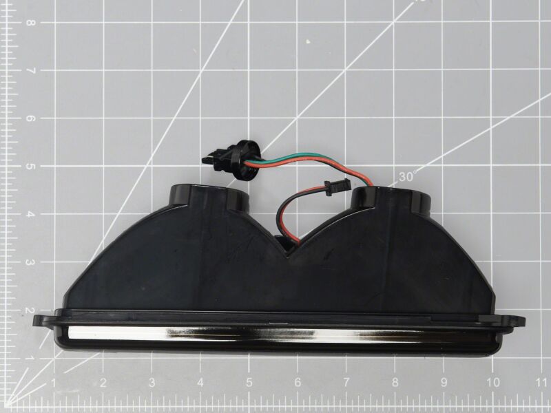 Jeep Cherokee XJ Side Markers - Front - Raxiom - LED, Black Housing - Smoked - `97-`01