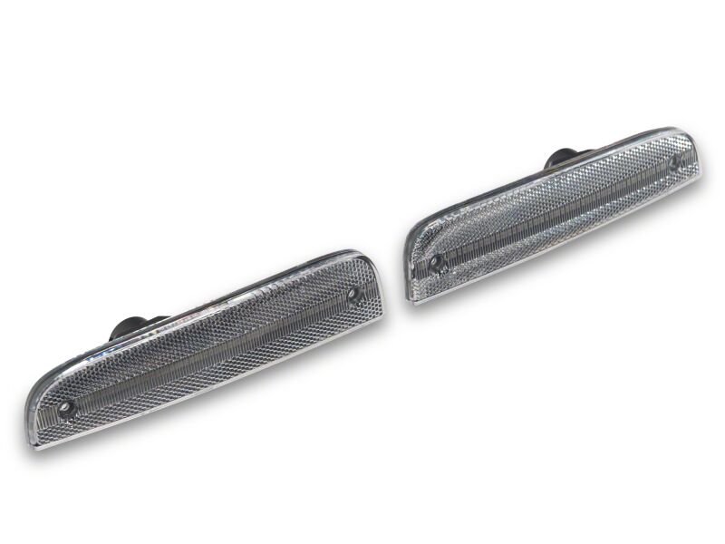 Jeep Cherokee XJ Side Marker Lights - Raxiom - Amber LED - Clear Lens - `97-`01