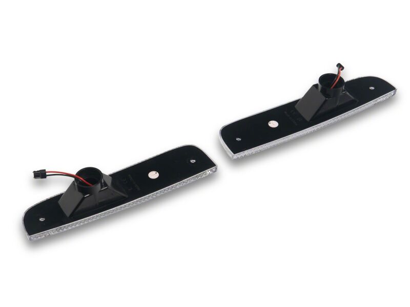 Jeep Cherokee XJ Side Marker Lights - Raxiom - Amber LED - Clear Lens - `97-`01