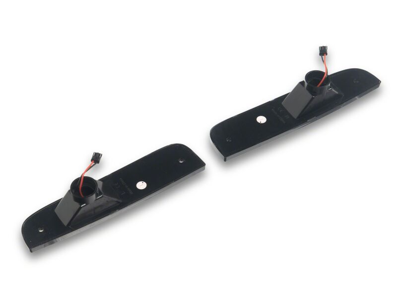 Jeep Cherokee XJ LED Side Marker Lights - Raxiom - Amber LED - Smoked - `97-`01
