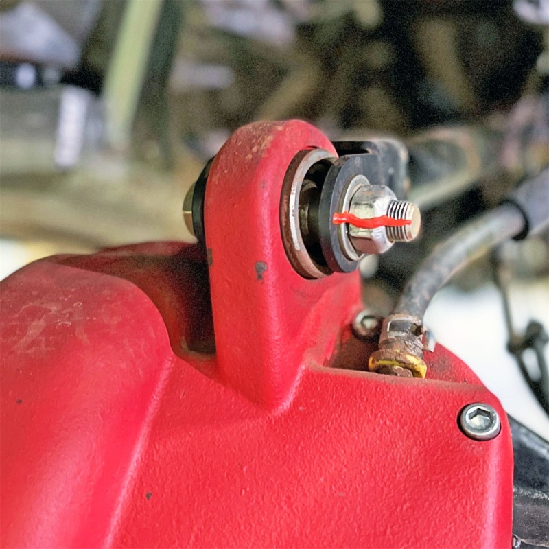 Jeep Wrangler JK Suspension Joint - Front - RockJock - Johnny Joint Uni-Ball - Clear Zinc - `07-`18