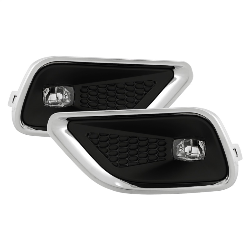 Jeep Cherokee Fog Lights - SPYDER - OEM LED w/ Switch - Clear - `19-`23