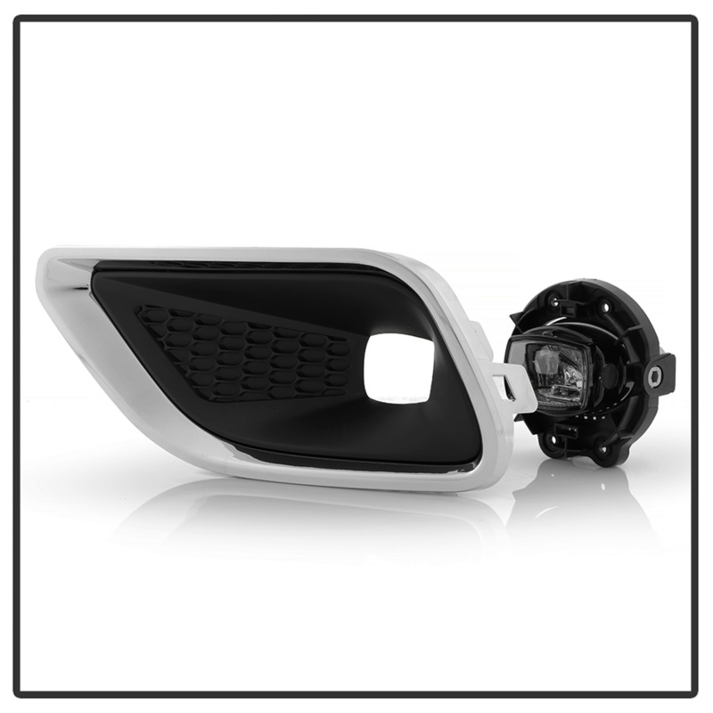 Jeep Cherokee Fog Lights - SPYDER - OEM LED w/ Switch - Clear - `19-`23