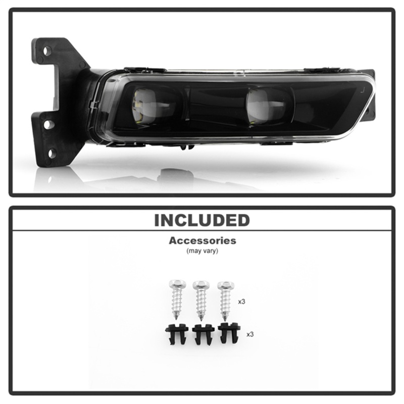 Jeep Grand Cherokee SRT Fog Lights - Right - SPYDER - OEM LED - `17-`21