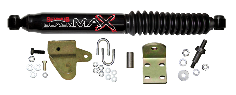 Jeep Wrangler Steering Damper Kit - Skyjacker - Black - `97-`06 Jeep Wrangler Steering Damper Kit - Skyjacker - Black - `97-`06