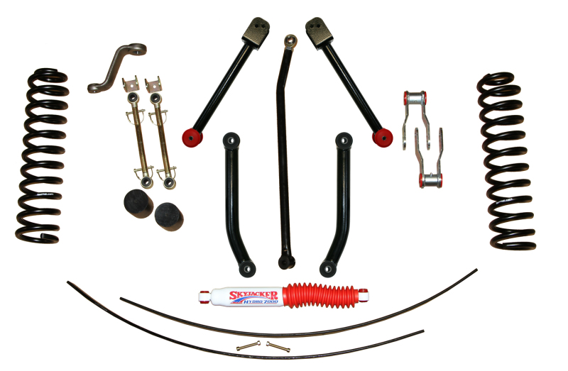 Jeep Cherokee Suspension Lift Kit - Skyjacker - 4.5In - Black - `84-`01