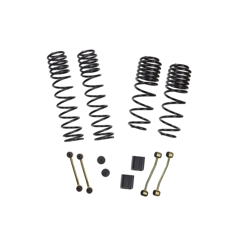 Jeep Wrangler Suspension Lift Kit - Front + Rear - Skyjacker - 2.5in Comp. Box w/Dual Rate LT Coil Spring - `21-`23 Jeep Wrangler Suspension Lift Kit - Front + Rear - Skyjacker - 2.5in Comp. Box w/Dual Rate LT Coil Spring - `21-`23