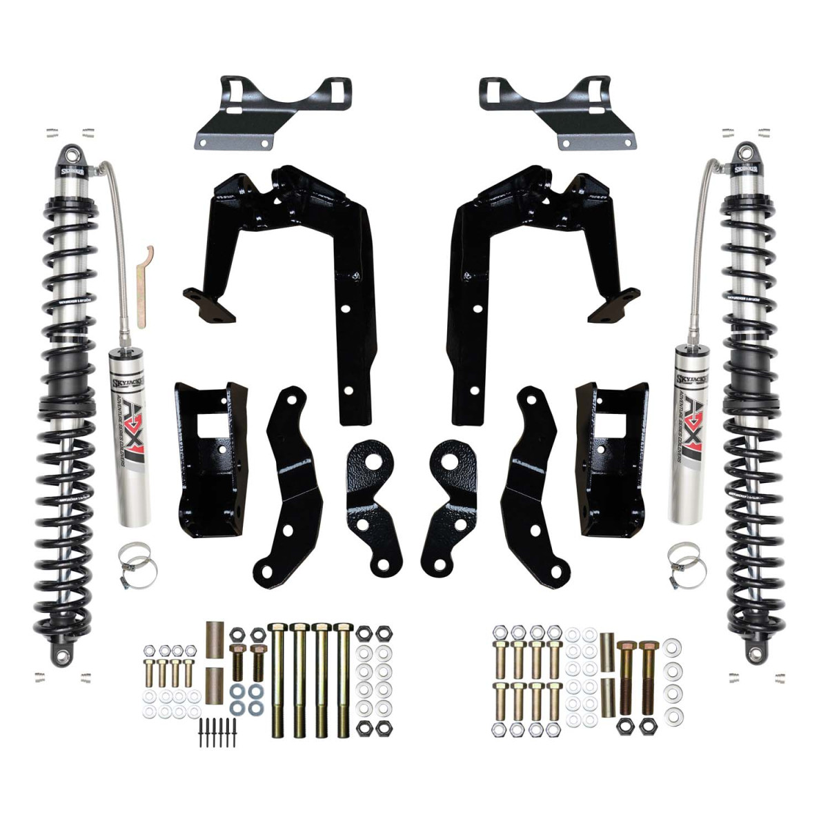 Jeep Wrangler JL Suspension Kit - Front - Skyjacker - 3.5-6" - ADX 2.0 - Adventure Series - 4XE Jeep Wrangler JL Suspension Kit - Front - Skyjacker - 3.5-6" - ADX 2.0 - Adventure Series - 4XE