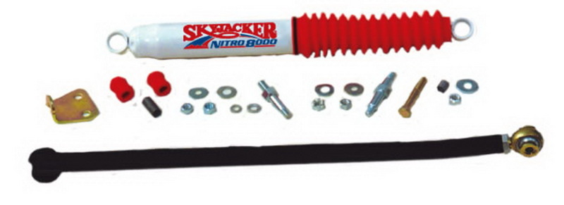 Jeep Wrangler Track Bar - Front - Skyjacker - Heavy Duty, 3 Piece Teflon Lined, Spherical Rod End - `97-`06 Jeep Wrangler Track Bar - Front - Skyjacker - Heavy Duty, 3 Piece Teflon Lined, Spherical Rod End - `97-`06