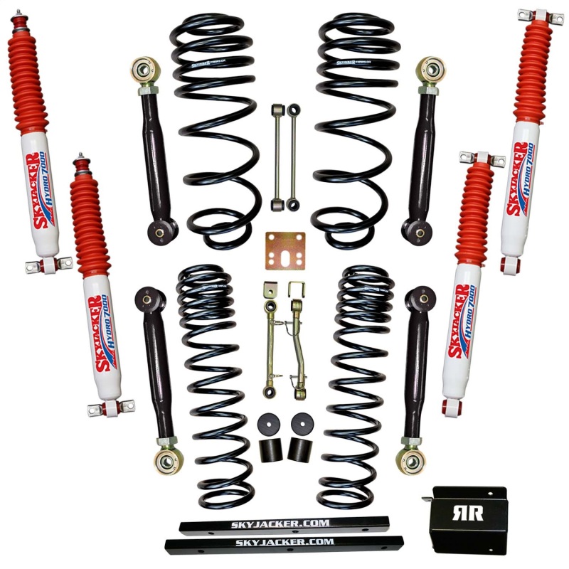 Jeep Wrangler TJ Suspension Lift Kit - Skyjacker - 2.5In Valve Flex Kit - `97-`02