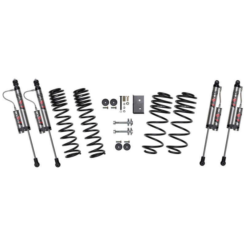Jeep Wrangler TJ Suspension Lift Kit - Skyjacker - 2.5In with ADX 2.0 Remote Reservoir Shocks - `97-`06