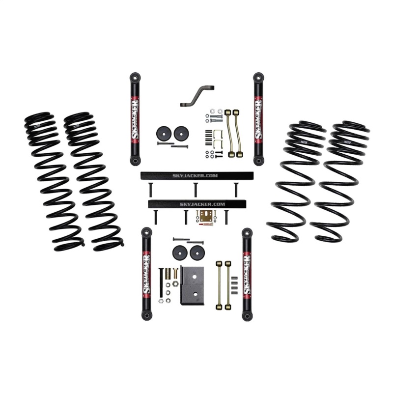 Jeep Wrangler Suspension Lift Kit - Front + Rear - Skyjacker - 4In DR/LT - `97-`02