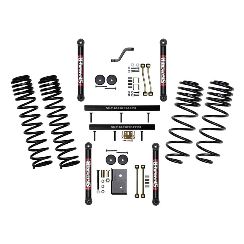 Jeep Wrangler Suspension Lift Kit - Front + Rear - Skyjacker - Dual Rate Long Travel - `97-`06 Jeep Wrangler Suspension Lift Kit - Front + Rear - Skyjacker - Dual Rate Long Travel - `97-`06
