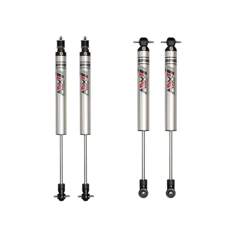 Jeep Wrangler Tj Shocks - Skyjacker - ADX M2.0 Aluminum Monotube - Polished Clear Coat Aluminum - `97-`06