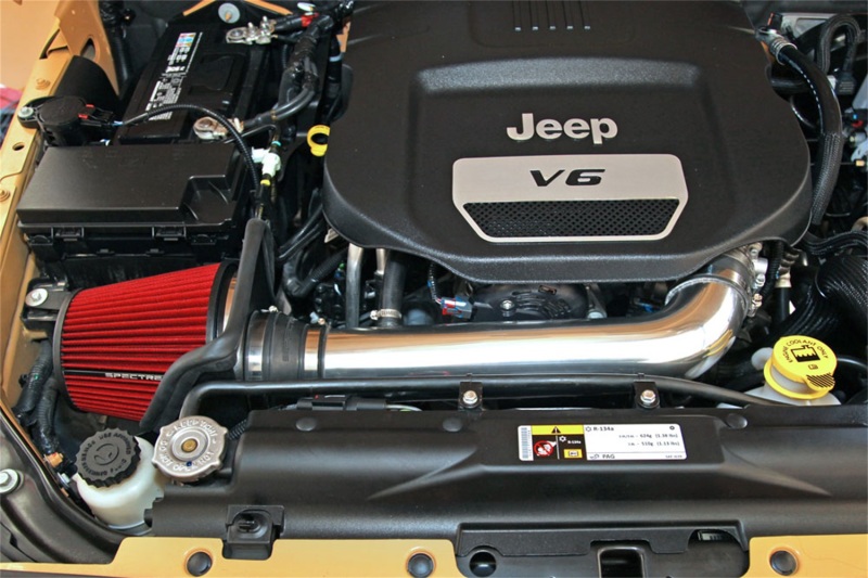 Jeep Wrangler Performance Air Intake - Spectre - `12-`18